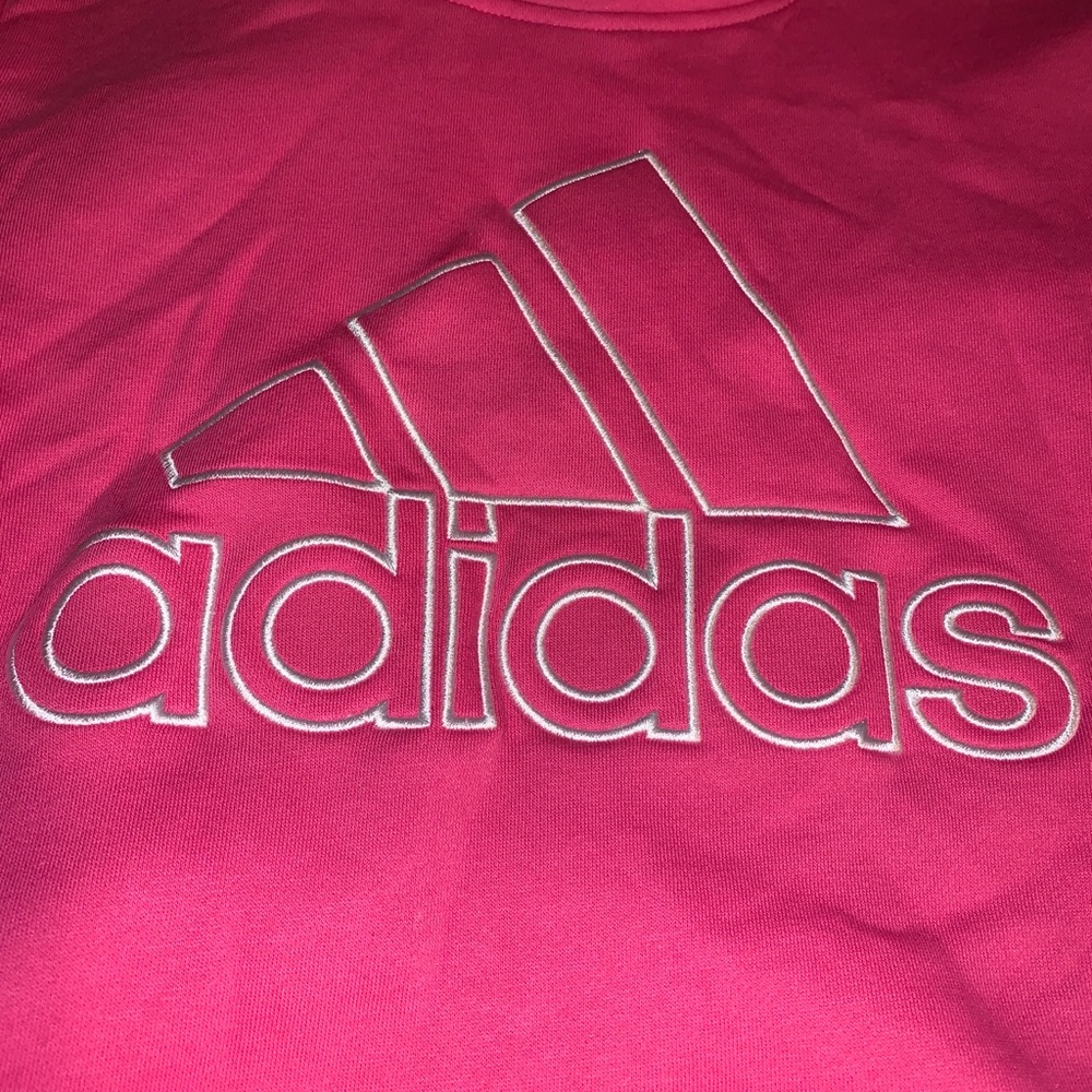 New Adidas Hoodie Hooded Pink Color